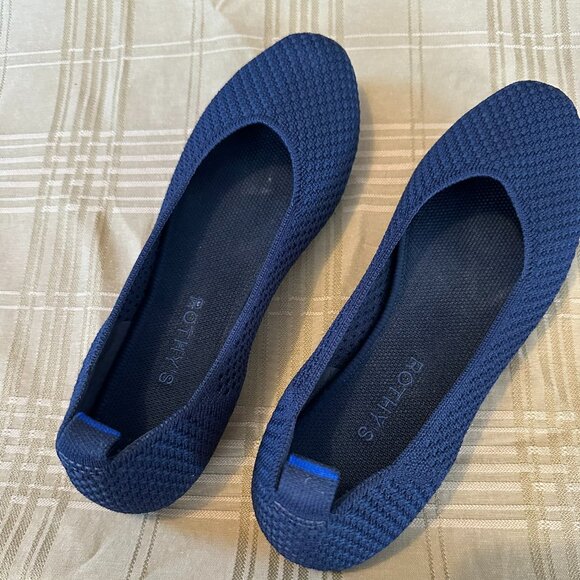 Woman Rothy The Square  - Navy Noir - 8.5 - Picture 2 of 3